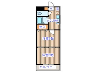 ロイヤルアネックス連坊の物件間取画像